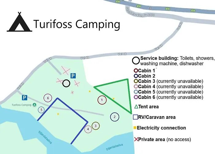Campsite Turifoss 2 *